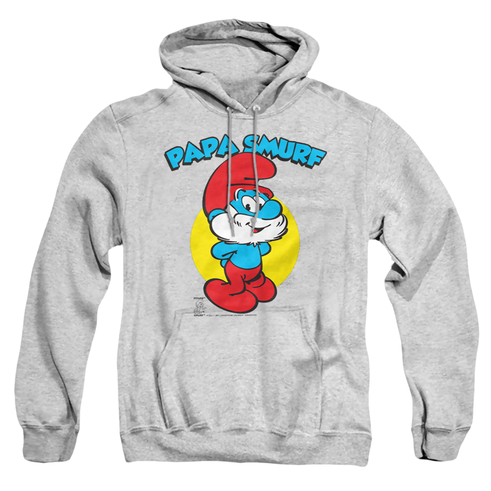 The Smurfs Papa Smurf - Pullover Hoodie Pullover Hoodie The Smurfs   