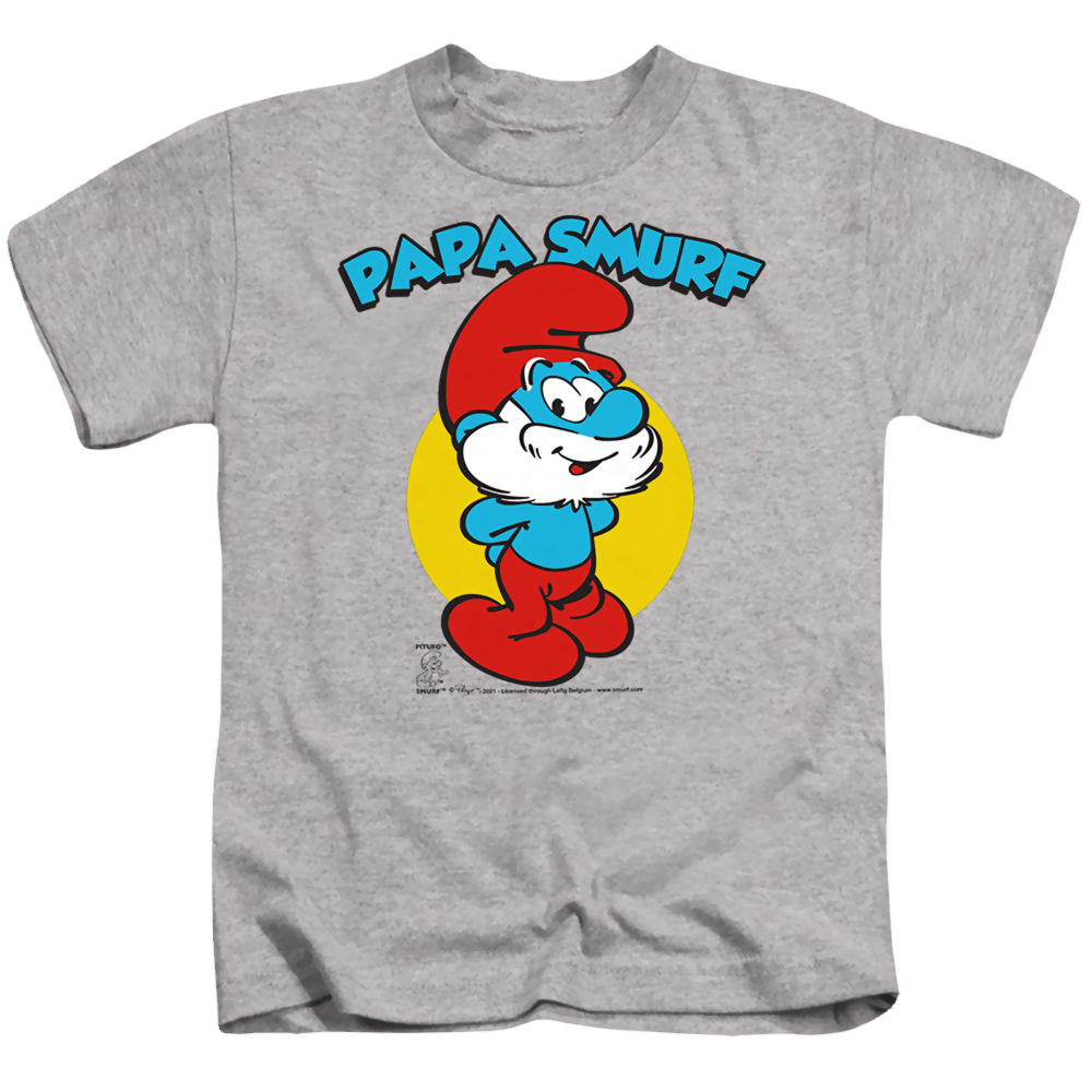 The Smurfs Papa Smurf - Kid's T-Shirt Kid's T-Shirt (Ages 4-7) The Smurfs   