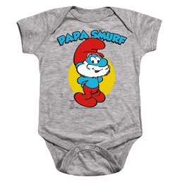 The Smurfs Papa Smurf - Baby Bodysuit Baby Bodysuit The Smurfs   