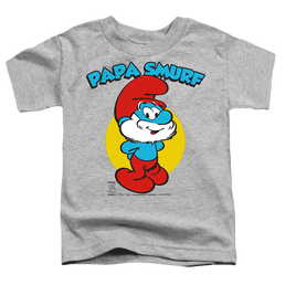 The Smurfs Papa Smurf - Toddler T-Shirt Toddler T-Shirt The Smurfs   
