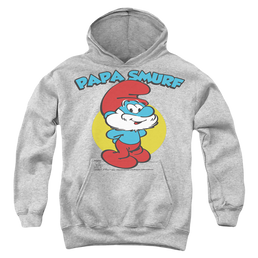 The Smurfs Papa Smurf - Youth Hoodie Youth Hoodie (Ages 8-12) The Smurfs   