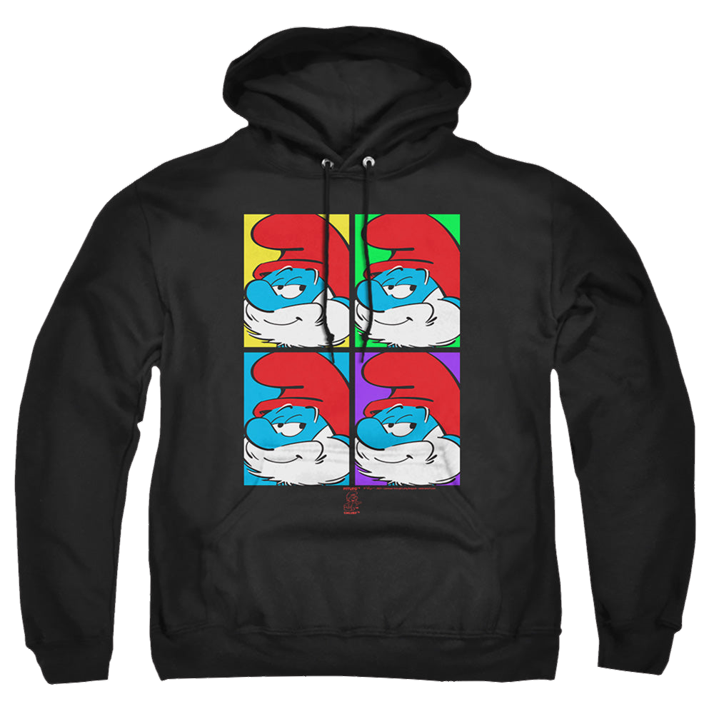 The Smurfs Tiles - Pullover Hoodie Pullover Hoodie The Smurfs   