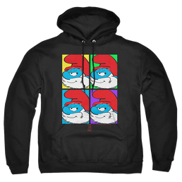 The Smurfs Tiles - Pullover Hoodie Pullover Hoodie The Smurfs   