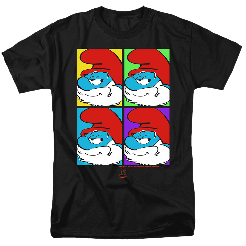 The Smurfs Tiles - Men's Regular Fit T-Shirt Men's Regular Fit T-Shirt The Smurfs   