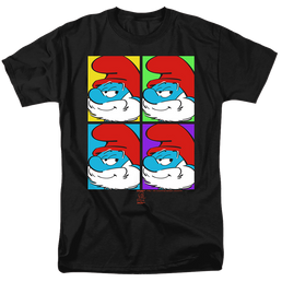 The Smurfs Tiles - Men's Regular Fit T-Shirt Men's Regular Fit T-Shirt The Smurfs   