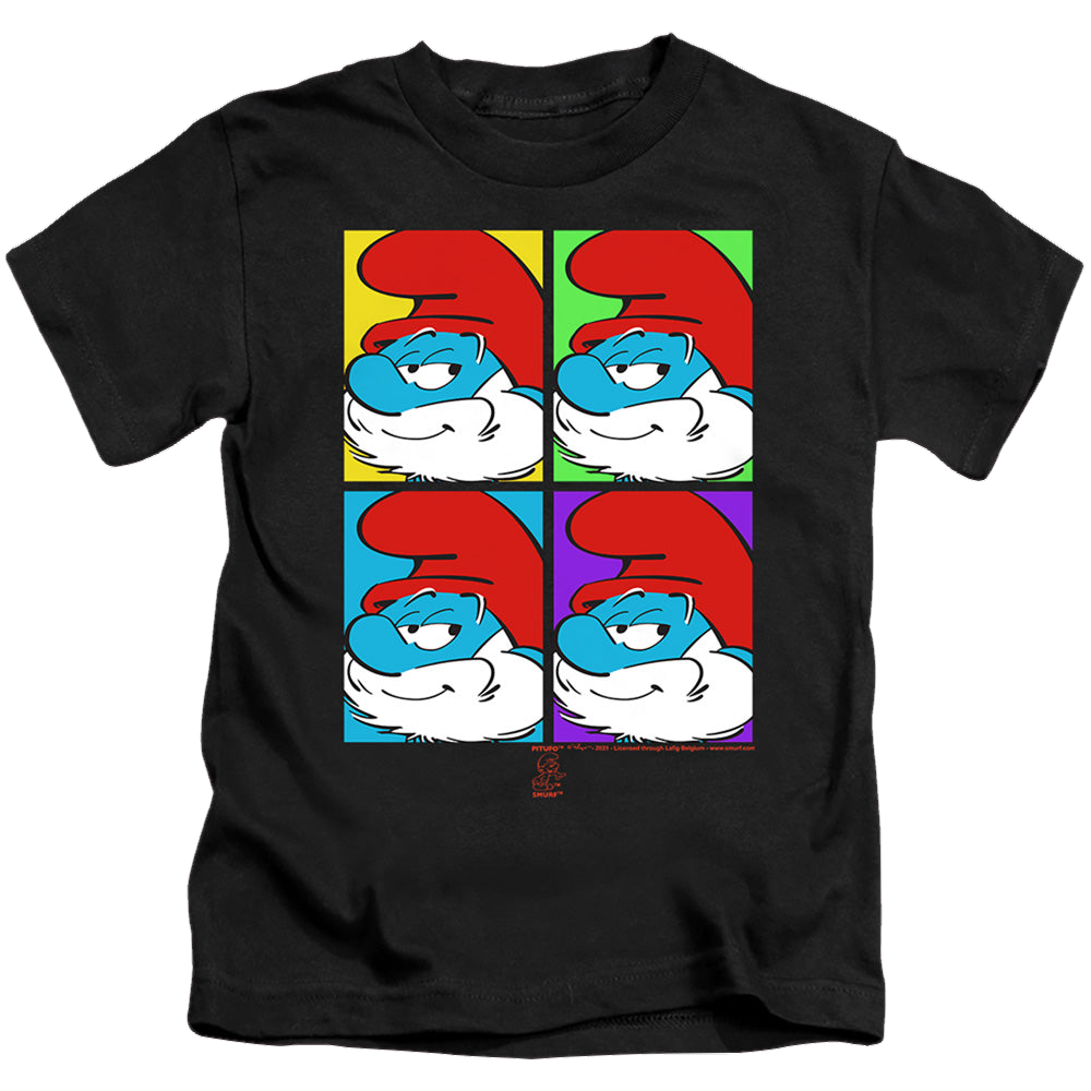 The Smurfs Tiles - Kid's T-Shirt Kid's T-Shirt (Ages 4-7) The Smurfs   