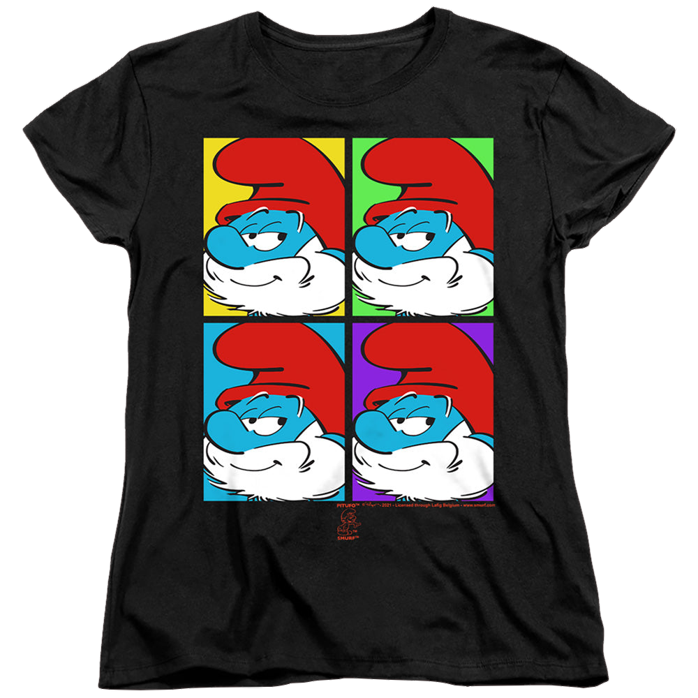 The Smurfs Tiles - Women's T-Shirt Women's T-Shirt The Smurfs   