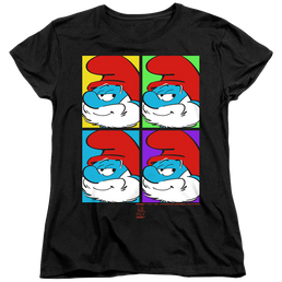 The Smurfs Tiles - Women's T-Shirt Women's T-Shirt The Smurfs   