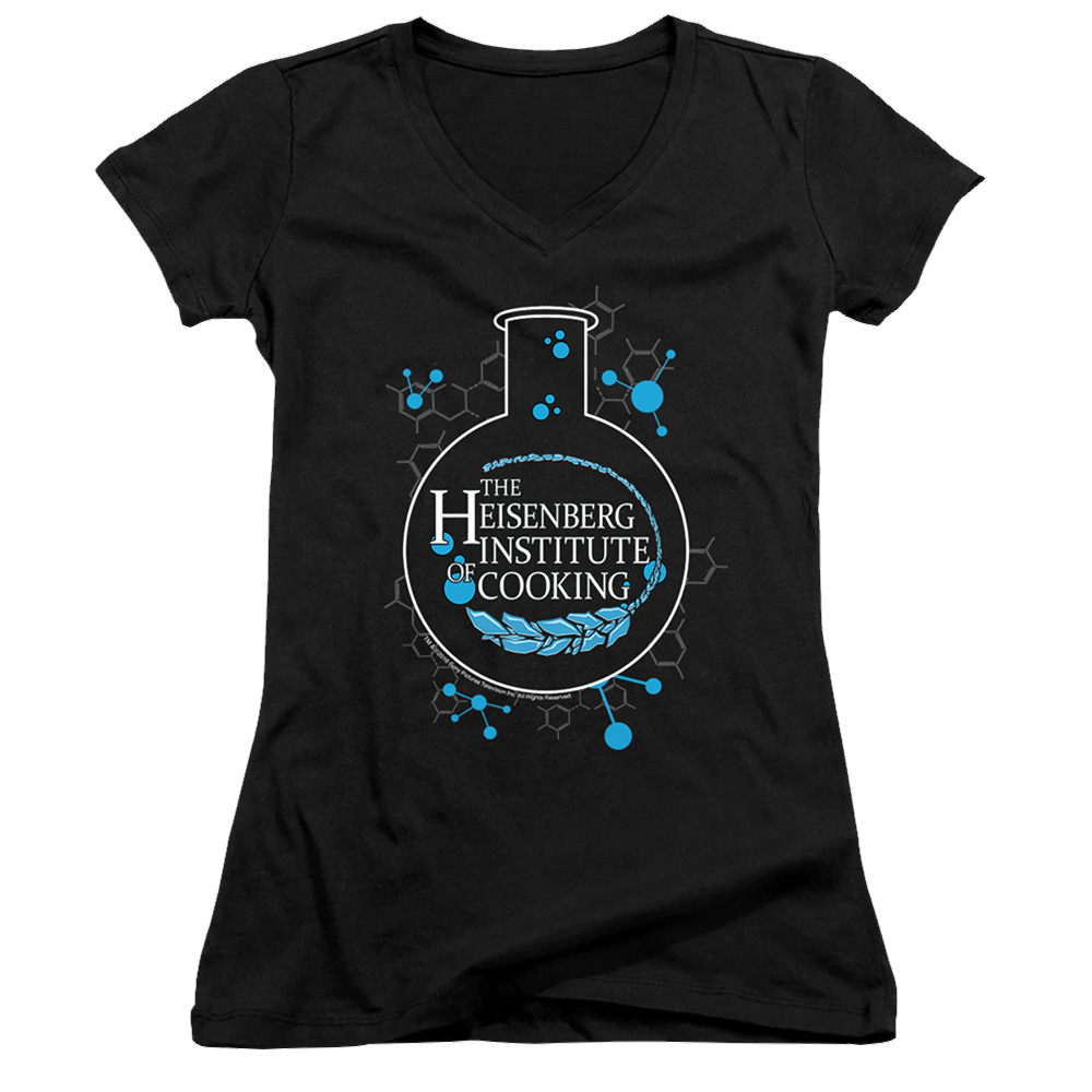 Breaking Bad Heisenberg Institute Of Cooking - Juniors V-Neck T-Shirt Juniors V-Neck T-Shirt Breaking Bad   