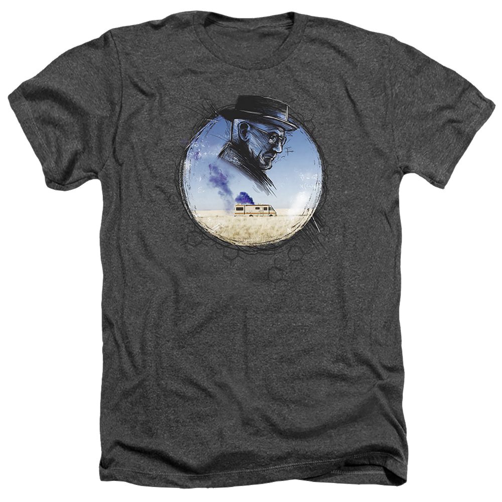 Breaking Bad Crystal - Men's Heather T-Shirt Men's Heather T-Shirt Breaking Bad   