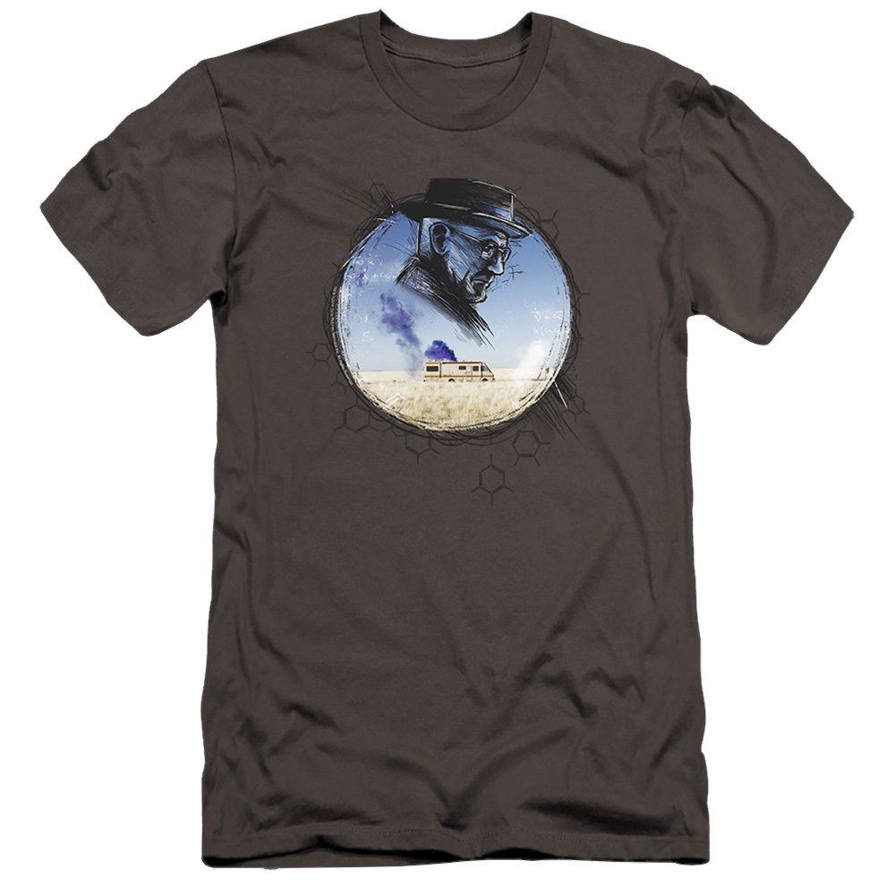 Breaking Bad Crystal - Men's Premium Slim Fit T-Shirt Men's Premium Slim Fit T-Shirt Breaking Bad   