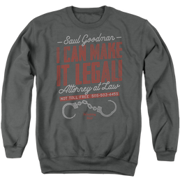 Breaking Bad Make It Legal - Men's Crewneck Sweatshirt Men's Crewneck Sweatshirt Breaking Bad   