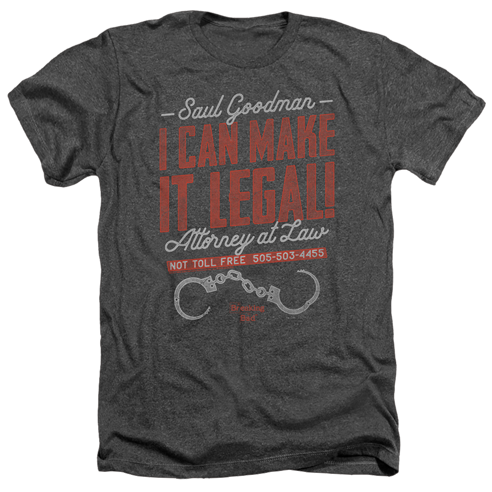 Breaking Bad Make It Legal - Men's Heather T-Shirt Men's Heather T-Shirt Breaking Bad   