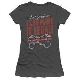Breaking Bad Make It Legal - Juniors T-Shirt Juniors T-Shirt Breaking Bad   