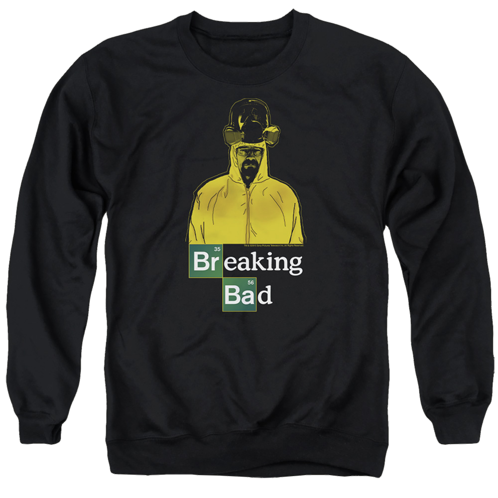 Breaking Bad Hazmat - Men's Crewneck Sweatshirt Men's Crewneck Sweatshirt Breaking Bad   