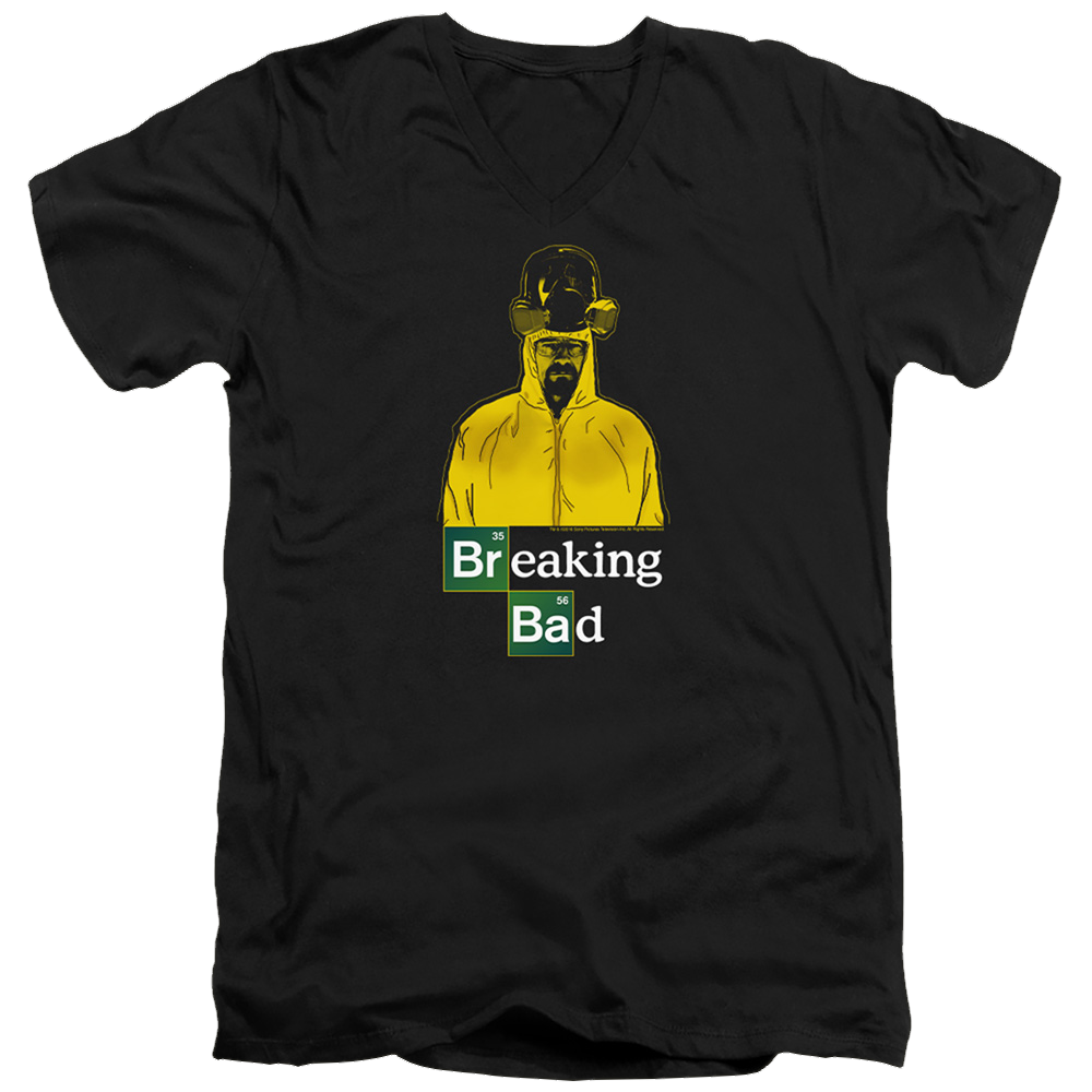 Breaking Bad Hazmat - Men's V-Neck T-Shirt Men's V-Neck T-Shirt Breaking Bad   
