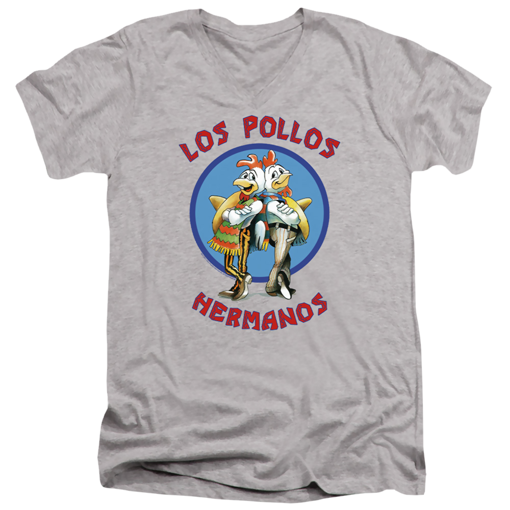 Breaking Bad Los Pollos Hermanos - Men's V-Neck T-Shirt Men's V-Neck T-Shirt Breaking Bad   