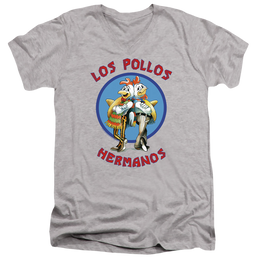 Breaking Bad Los Pollos Hermanos - Men's V-Neck T-Shirt Men's V-Neck T-Shirt Breaking Bad   