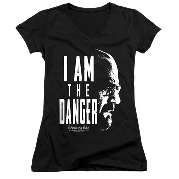 Breaking Bad The Danger - Juniors V-Neck T-Shirt Juniors V-Neck T-Shirt Breaking Bad   