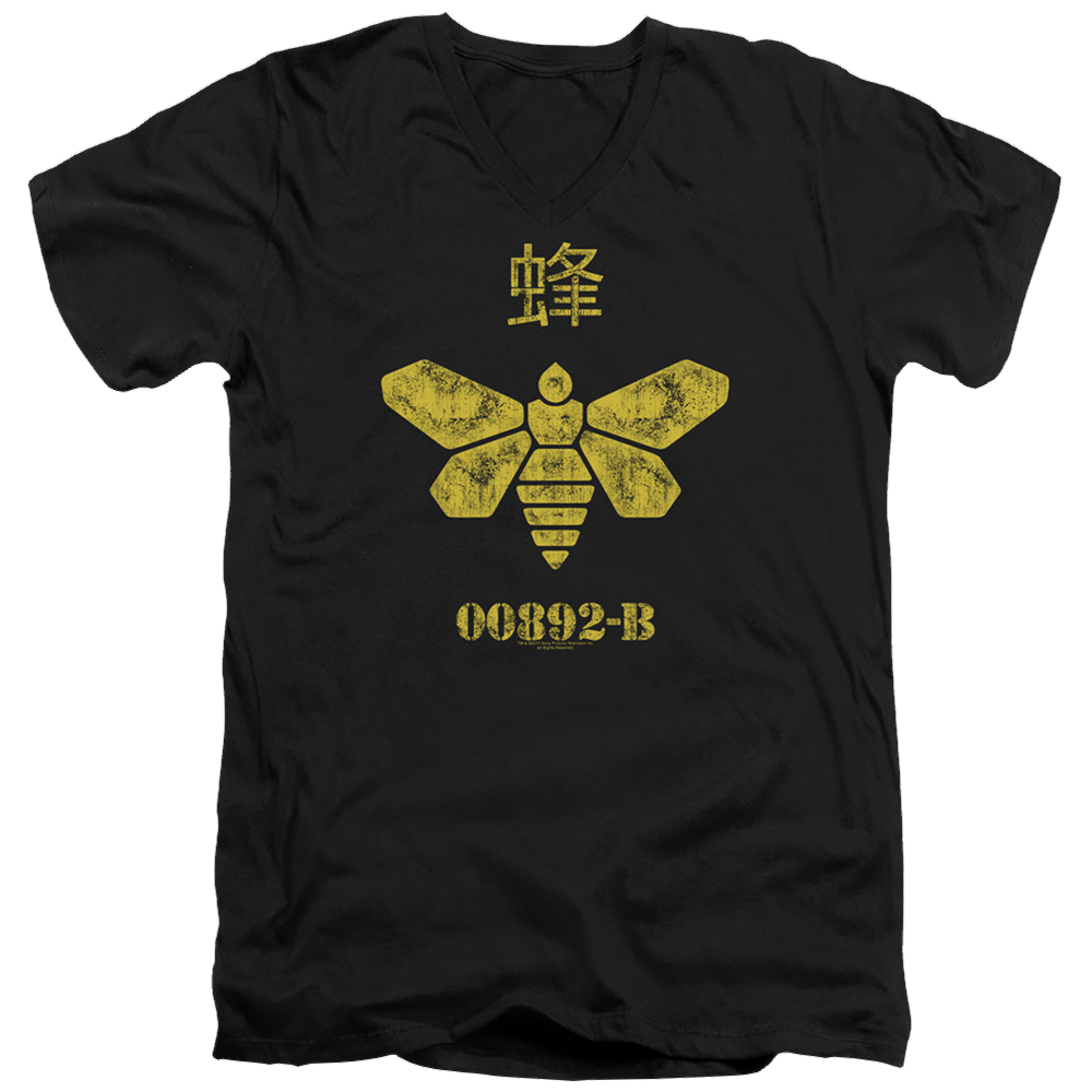 Breaking Bad Methylamine Barrel Bee - Men's V-Neck T-Shirt Men's V-Neck T-Shirt Breaking Bad   