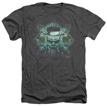 Charcoal men's heather t-shirt with Breaking Bad The Man graphic