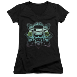 Breaking Bad The Man - Juniors V-Neck T-Shirt Juniors V-Neck T-Shirt Breaking Bad   