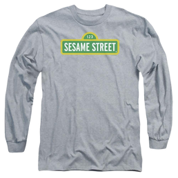 Sesame Street Logo Men's Long Sleeve T-Shirt Men's Long Sleeve T-Shirt Sesame Street   