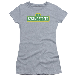 Sesame Street Logo Juniors T-Shirt Juniors T-Shirt Sesame Street   