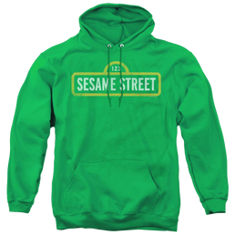 Sesame Street Rough Logo - Pullover Hoodie Pullover Hoodie Sesame Street   