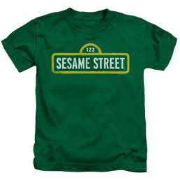 Sesame Street Rough Logo Kid's T-Shirt (Ages 4-7) Kid's T-Shirt (Ages 4-7) Sesame Street   