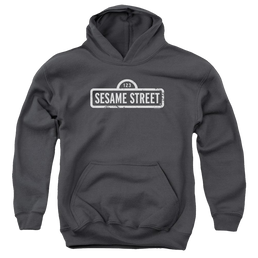 Sesame Street One Color Logo Youth Hoodie (Ages 8-12) Youth Hoodie (Ages 8-12) Sesame Street   