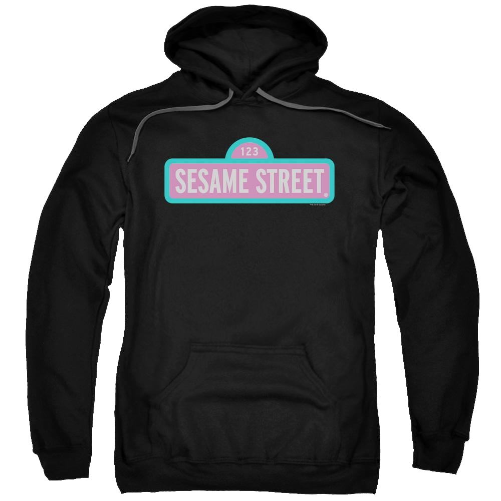 Sesame Street Alt Logo Pullover Hoodie Pullover Hoodie Sesame Street   