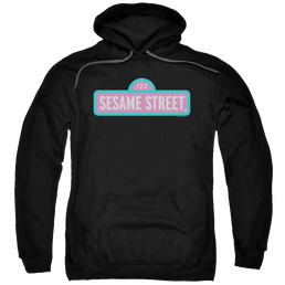 Sesame Street Alt Logo Pullover Hoodie Pullover Hoodie Sesame Street   