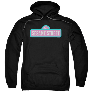 Sesame Street Alt Logo Pullover Hoodie Pullover Hoodie Sesame Street   