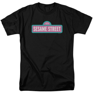 Sesame Street Alt Logo Men's Regular Fit T-Shirt Men's Regular Fit T-Shirt Sesame Street   