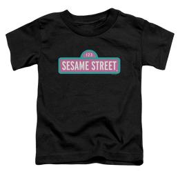 Sesame Street Alt Logo Toddler T-Shirt Toddler T-Shirt Sesame Street   