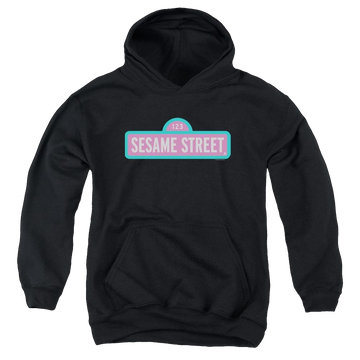 Sesame Street Alt Logo Youth Hoodie (Ages 8-12) Youth Hoodie (Ages 8-12) Sesame Street   