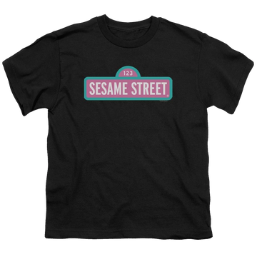 Sesame Street Alt Logo Youth T-Shirt (Ages 8-12) Youth T-Shirt (Ages 8-12) Sesame Street   