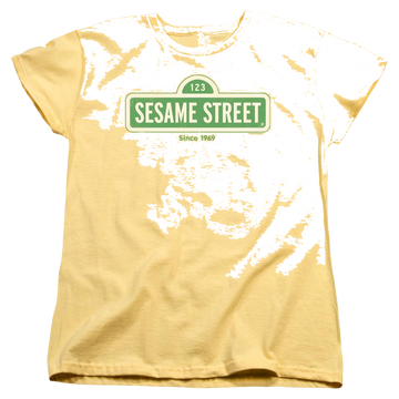 Banana women's t-shirt with Sesame Street Since 1969 graphic