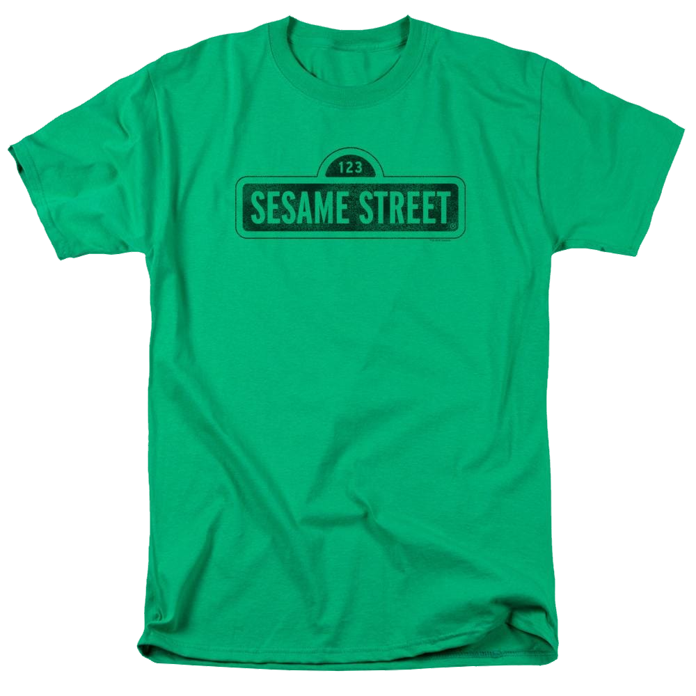 Sesame Street One Color Dark Men's Regular Fit T-Shirt Men's Regular Fit T-Shirt Sesame Street   