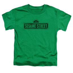 Sesame Street One Color Dark Toddler T-Shirt Toddler T-Shirt Sesame Street   
