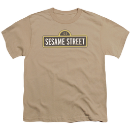 Sesame Street Tilted Logo Youth T-Shirt (Ages 8-12) Youth T-Shirt (Ages 8-12) Sesame Street   