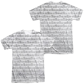 Sesame Street Bw Pattern Men's All Over Print T-Shirt Men's All-Over Print T-Shirt Sesame Street   