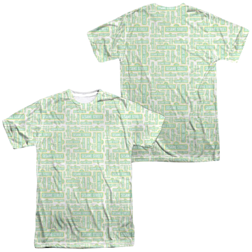 Sesame Street Puzzle Pattern men's all-over print t-shirt