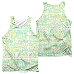 Sesame Street Puzzle Pattern Men's All Over Print Tank Men's All Over Print Tank Sesame Street   