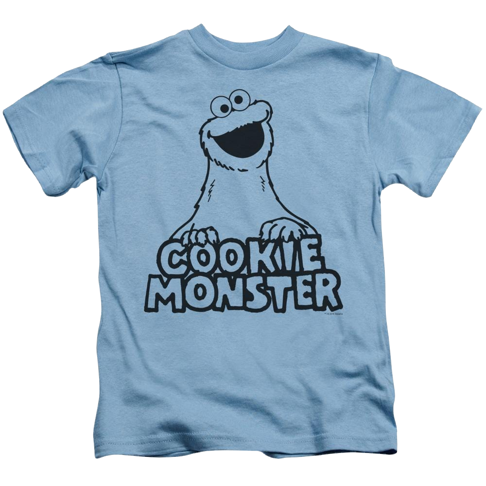 Sesame Street Vintage Cookie Monster Kid's T-Shirt (Ages 4-7) Kid's T-Shirt (Ages 4-7) Sesame Street   
