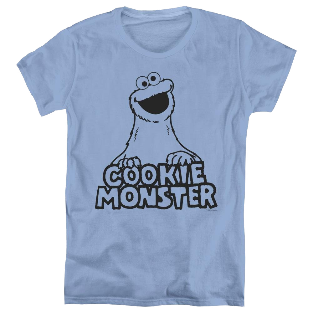 Sesame Street Vintage Cookie Monster - Women's T-Shirt Women's T-Shirt Sesame Street   