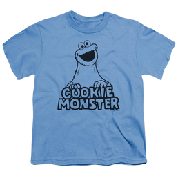 Sesame Street Vintage Cookie Monster Youth T-Shirt (Ages 8-12) Youth T-Shirt (Ages 8-12) Sesame Street   