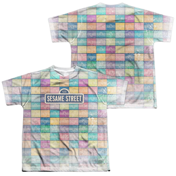Sesame Street Color Block Youth All-Over Print T-Shirt (Ages 8-12) Youth All-Over Print T-Shirt (Ages 8-12) Sesame Street   