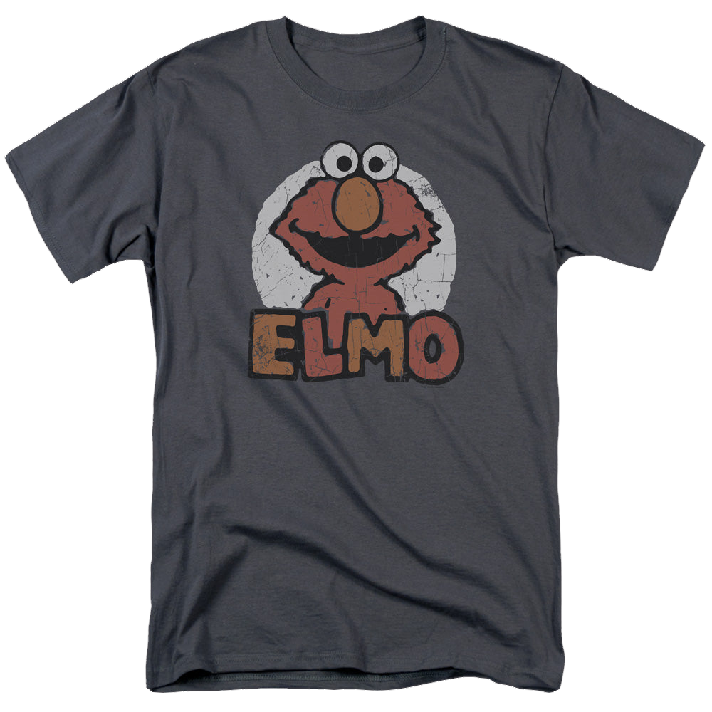 Sesame Street Elmo Name - Men's Regular Fit T-Shirt Men's Regular Fit T-Shirt Sesame Street   